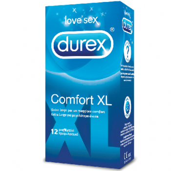 DUREX COMFORT EXTRA LARGE 12 pz