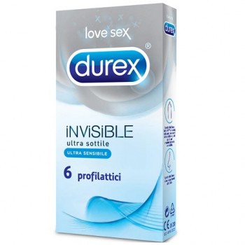 DUREX INVISIBLE da 6 pezzi