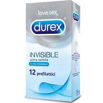 DUREX INVISIBLE da 12 pezzi