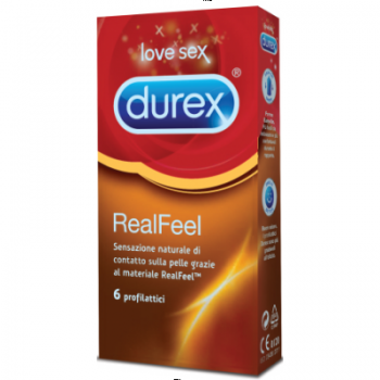 DUREX REAL FEEL ULTRA SOTTILE da 6 pezzi