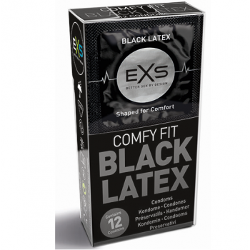 EXS BLACK LATEX da 12 pezzi