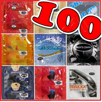 100 Preservativi a scelta EXS