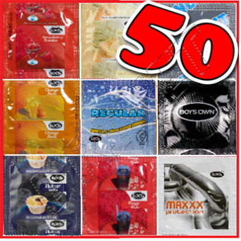 50 Preservativi a scelta EXS