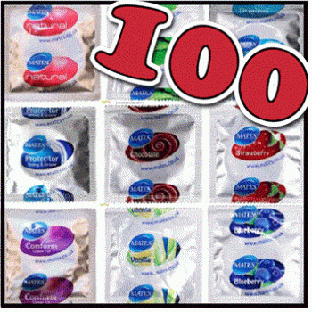 100 Preservativi a scelta MATES