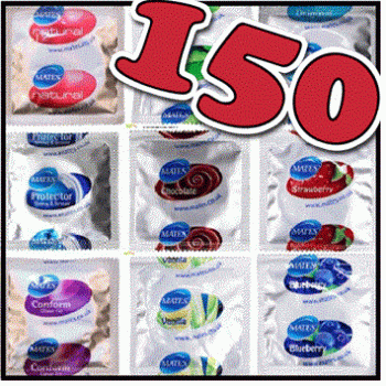 150 Preservativi a scelta MATES