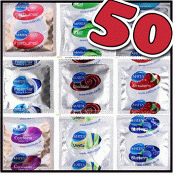 50 Preservativi a scelta MATES